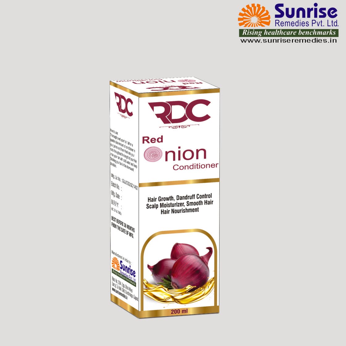 RDC Red Onion Conditioner pack