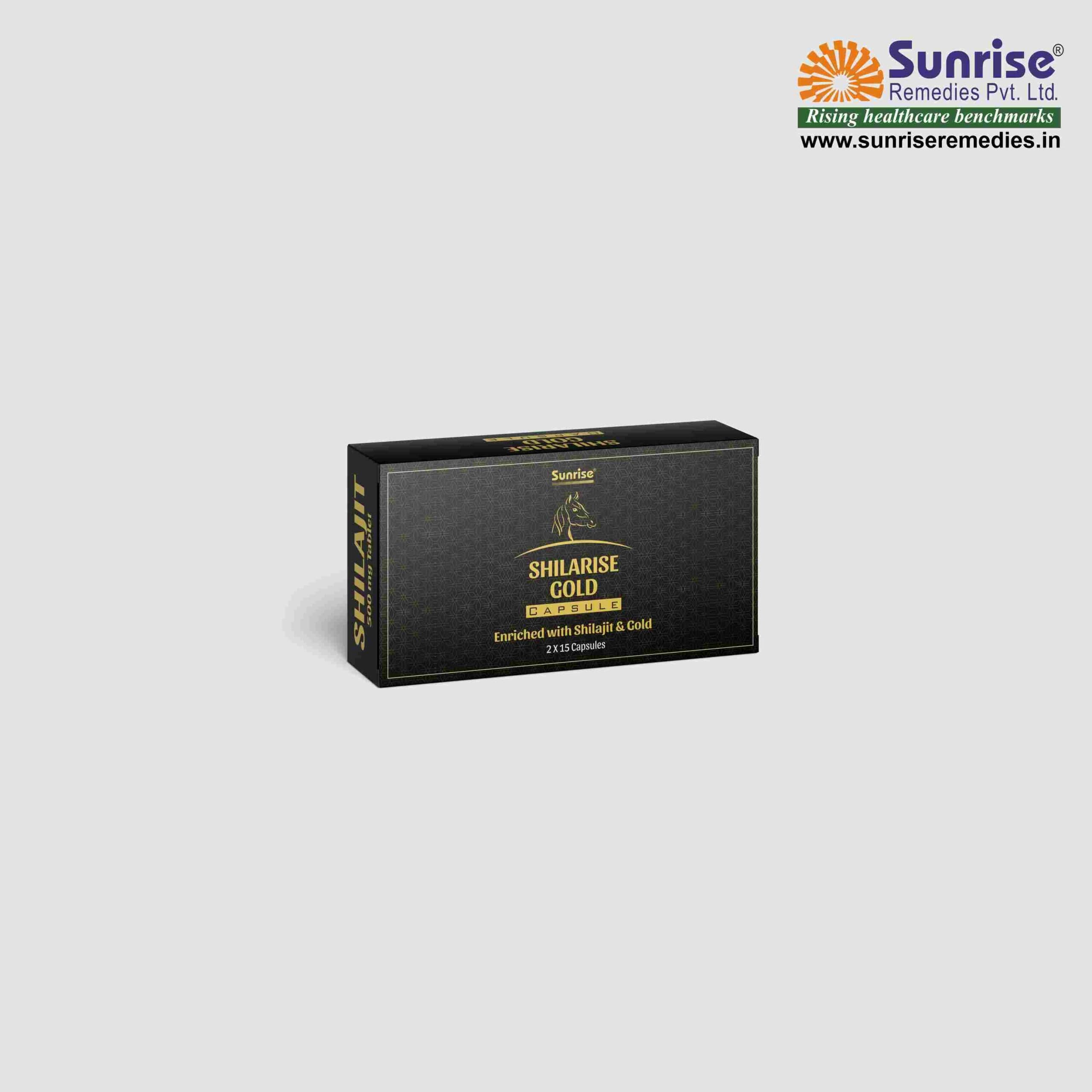 Shilarise Gold Capsules pack