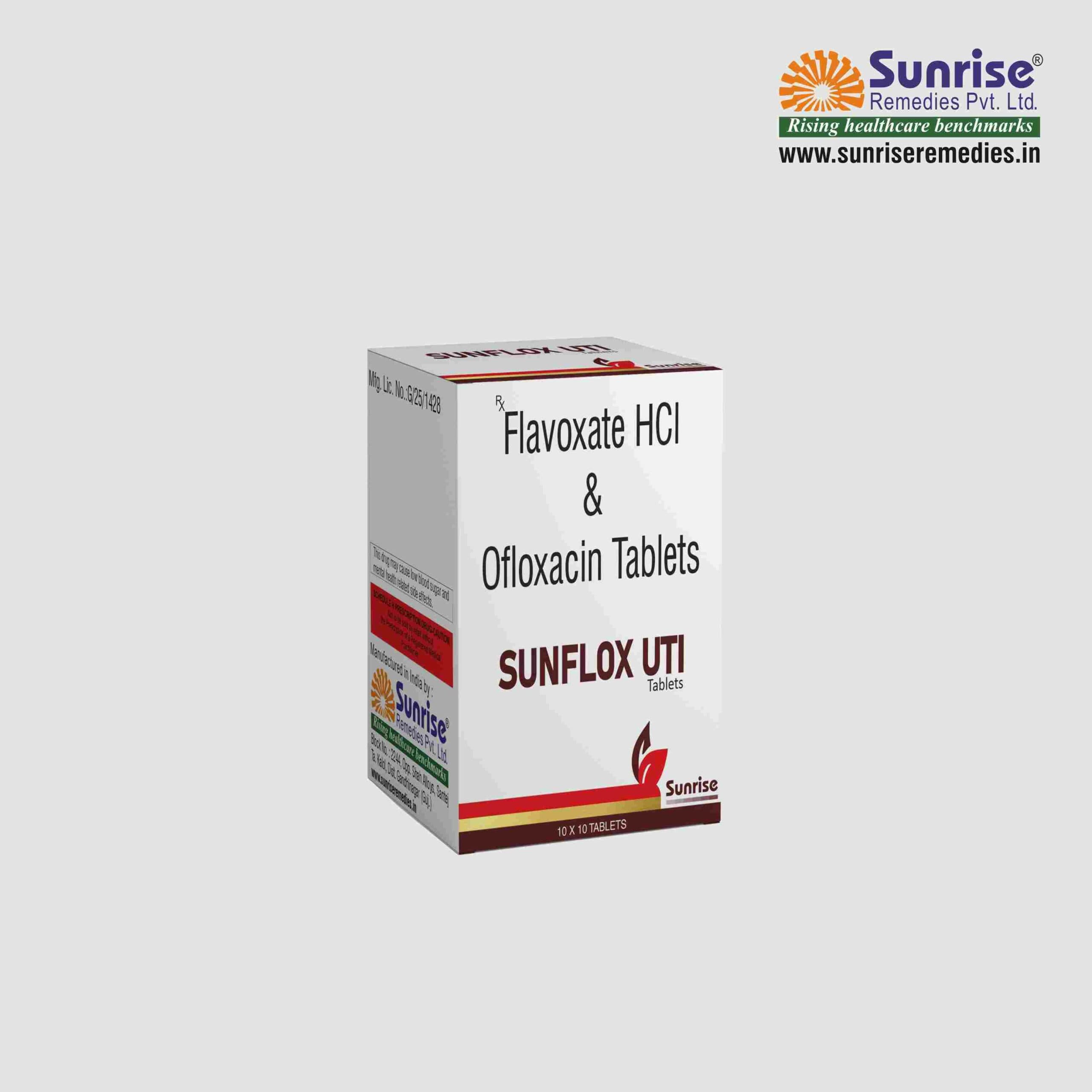Sunflox UTI pack