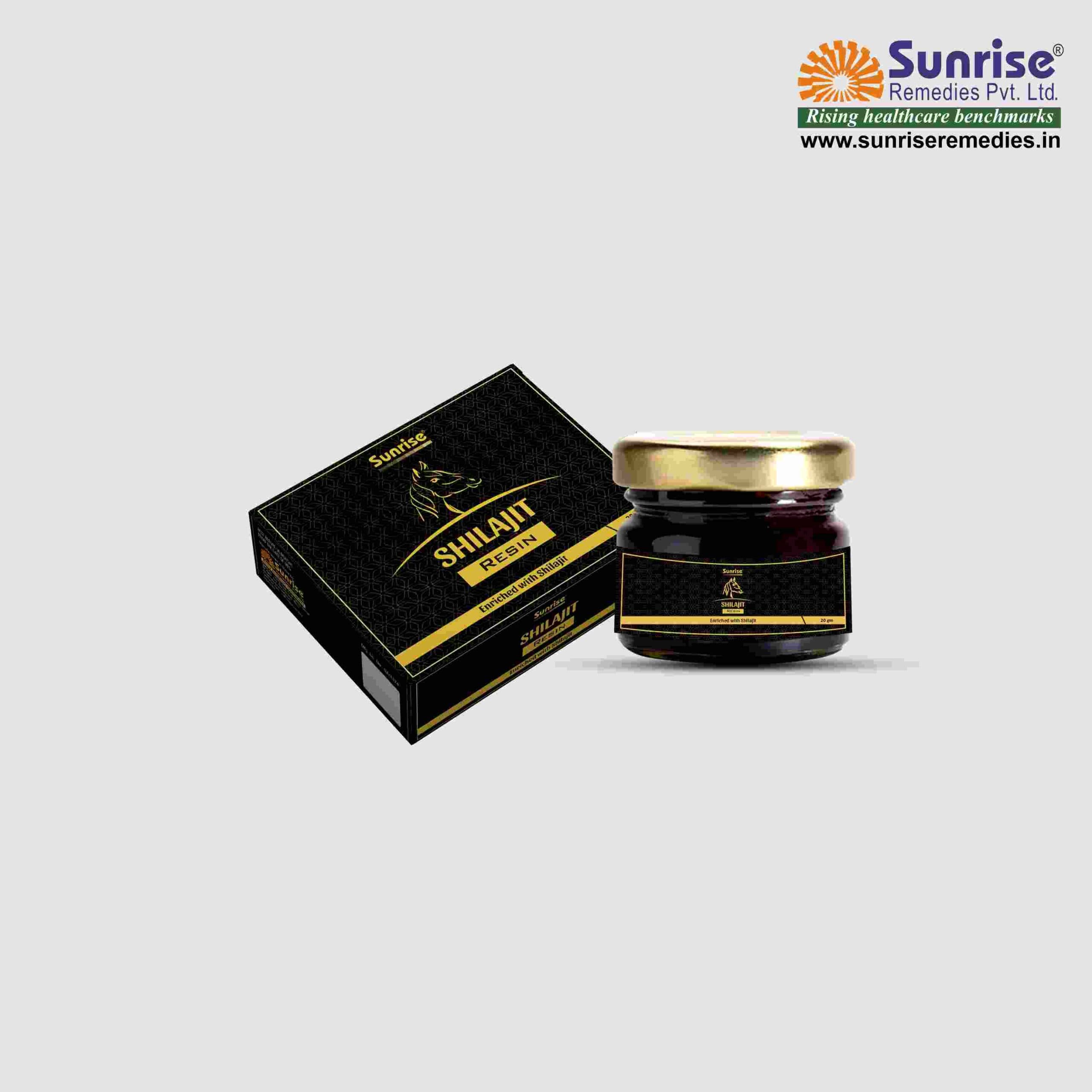 Sunrise Shilajit Resin pack