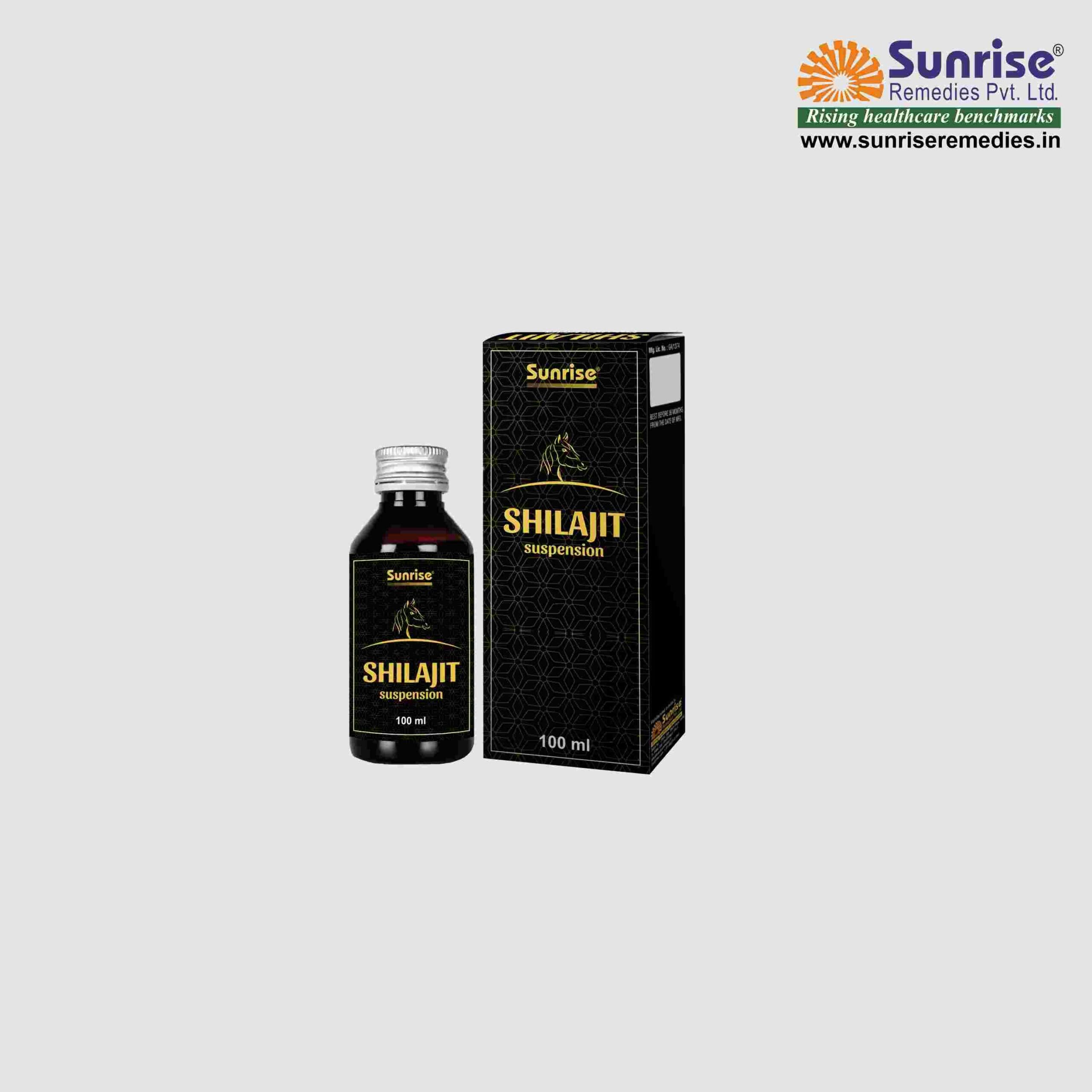 Sunrise Shilajit Suspension pack